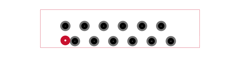 39-53-2125封装焊盘图
